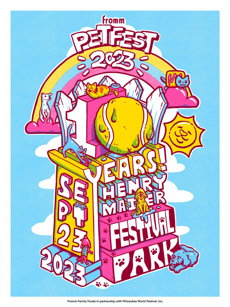 Fromm 2023 Petfest Poster Runner-Up